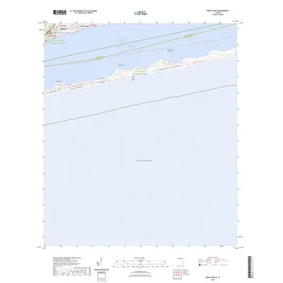 2024 Map of Oriole Beach, 2024 Print