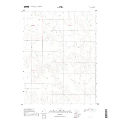2018 Map of Orion NE, 2018 Print