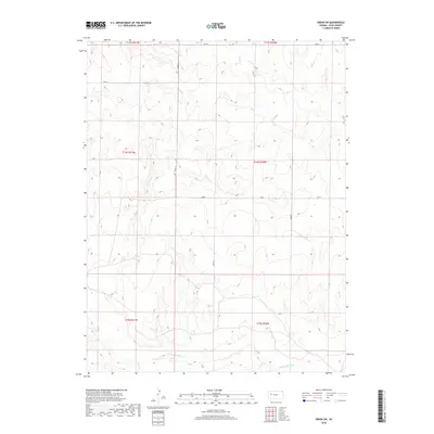 2018 Map of Orion SW, 2018 Print