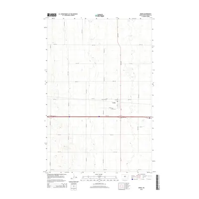 2014 Map of Oriska, 2014 Print