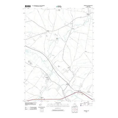 2010 Map of Oriskany, 2010 Print