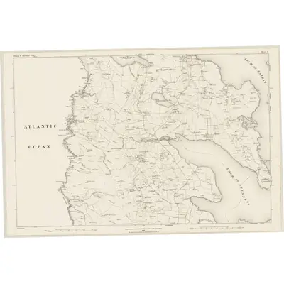 1880 Map of Orkney, Sheet C, 1882 Print