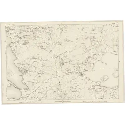 1880 Map of Orkney, Sheet CI, 1882 Print
