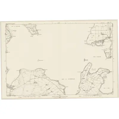 1879 Map of Orkney, Sheet CII, 1882 Print