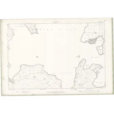 1900 Map of Orkney Sheet CII, 1903 Print