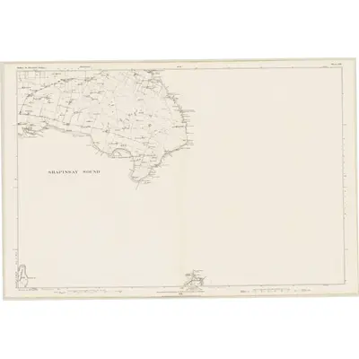 1879 Map of Orkney, Sheet CIII, 1882 Print