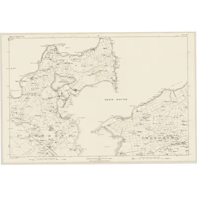 1880 Map of Orkney, Sheet CIX, 1882 Print