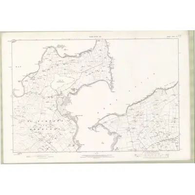 1900 Map of Orkney Sheet CIX, 1903 Print