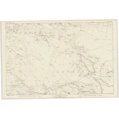 1880 Map of Orkney, Sheet CVII, 1882 Print