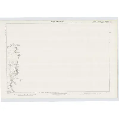1877 Map of Orkney, Sheet CX, 1882 Print