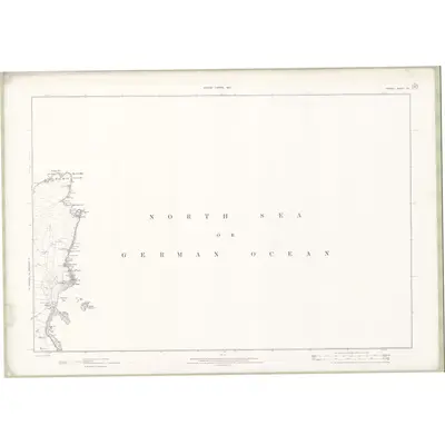 1900 Map of Orkney Sheet CX, 1903 Print