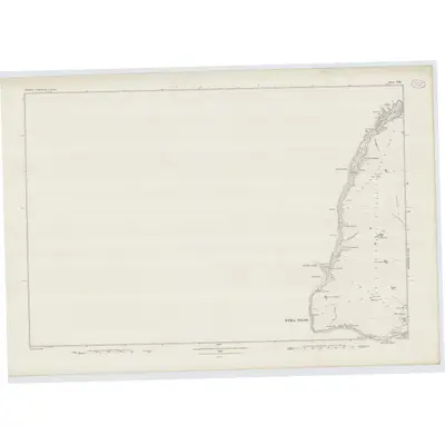 1880 Map of Orkney, Sheet CXI, 1882 Print