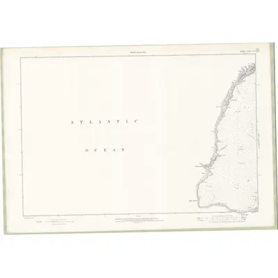 1900 Map of Orkney Sheet CXI, 1903 Print