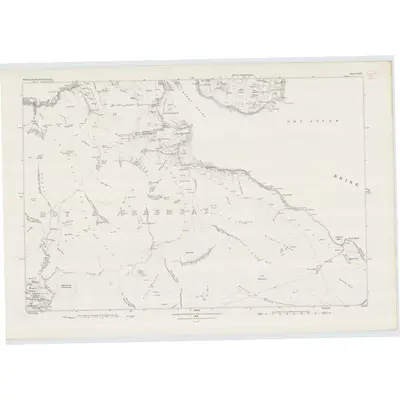 1880 Map of Orkney, Sheet CXII, 1882 Print