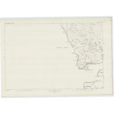 1879 Map of Orkney, Sheet CXIV, 1882 Print