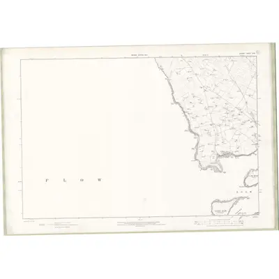 1900 Map of Orkney Sheet CXIV, 1903 Print