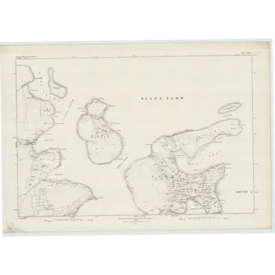 1880 Map of Orkney, Sheet CXIX, 1882 Print