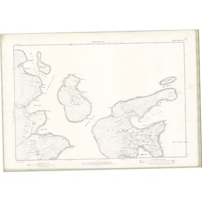 1900 Map of Orkney Sheet CXIX, 1903 Print