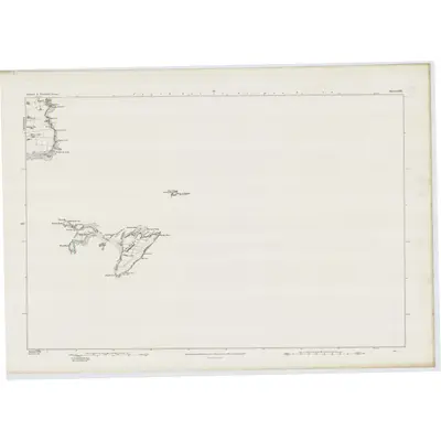 1880 Map of Orkney, Sheet CXVI, 1882 Print