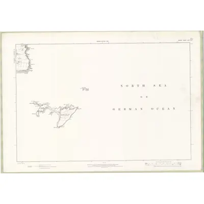 1900 Map of Orkney Sheet CXVI, 1903 Print