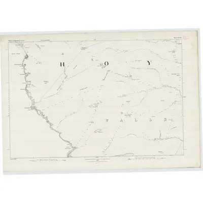 1880 Map of Orkney, Sheet CXVIII, 1882 Print