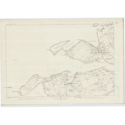 1879 Map of Orkney, Sheet CXX, 1882 Print
