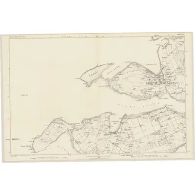 1879 Map of Orkney, Sheet CXX, 1882 Print