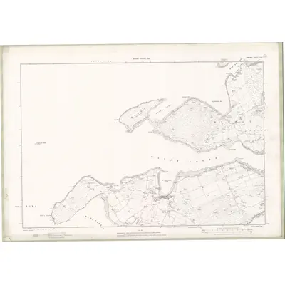 1900 Map of Orkney Sheet CXX, 1903 Print