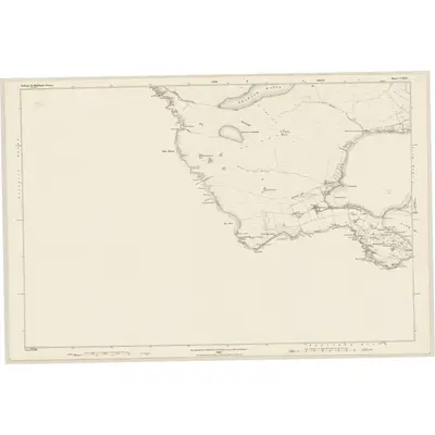 1880 Map of Orkney, Sheet CXXII, 1882 Print
