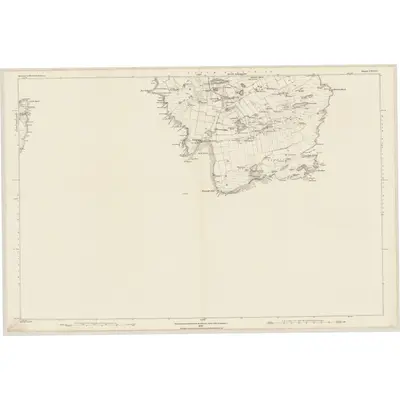 1879 Map of Orkney, Sheet CXXVI, 1882 Print