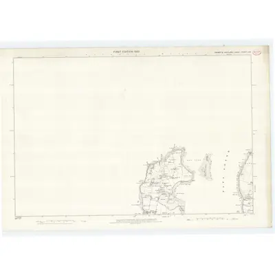 1878 Map of Orkney, Sheet LXX, 1882 Print