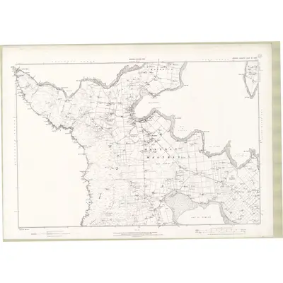 1900 Map of Orkney Sheet LXXIV & LXXV, 1903 Print