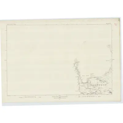 1879 Map of Orkney, Sheet LXXVII, 1882 Print