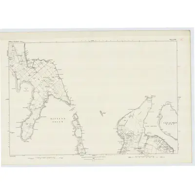 1879 Map of Orkney, Sheet LXXX, 1882 Print