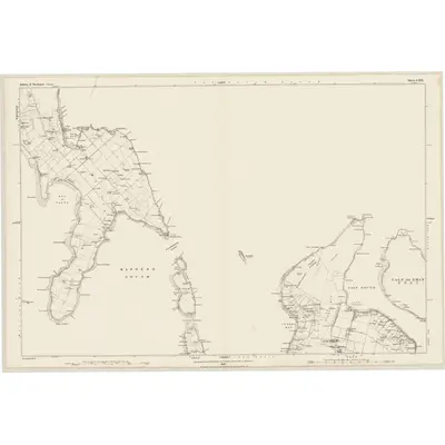 1879 Map of Orkney, Sheet LXXX, 1882 Print