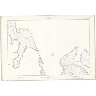 1900 Map of Orkney Sheet LXXX, 1903 Print