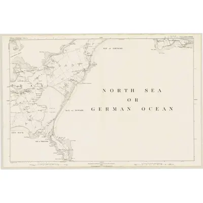 1879 Map of Orkney, Sheet LXXXII & LXXXVIIa, 1882 Print