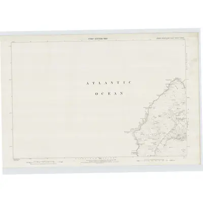 1878 Map of Orkney, Sheet LXXXIV, 1882 Print
