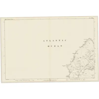 1878 Map of Orkney, Sheet LXXXIV, 1882 Print