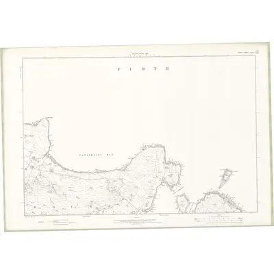 1900 Map of Orkney Sheet LXXXV, 1903 Print