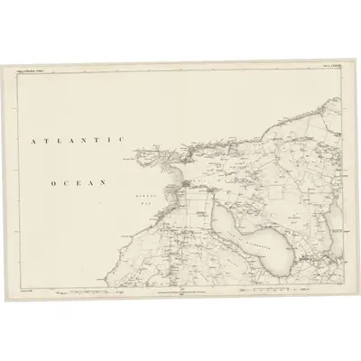 1880 Map of Orkney, Sheet LXXXVIII, 1882 Print