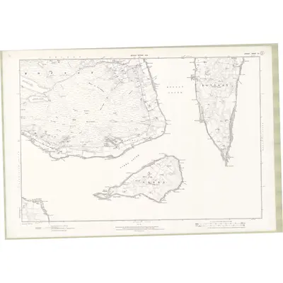1900 Map of Orkney Sheet XC, 1903 Print