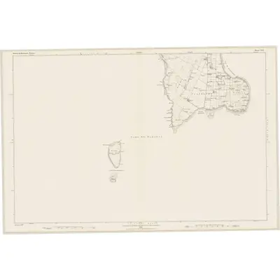 1879 Map of Orkney, Sheet XCI, 1872 Print