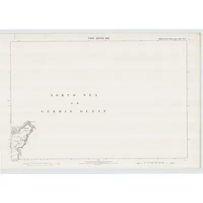 1878 Map of Orkney, Sheet XCIII, 1882 Print