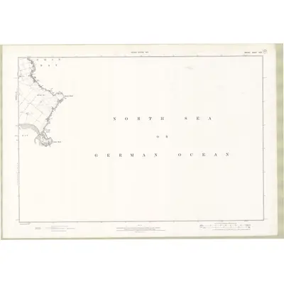 1900 Map of Orkney Sheet XCIX, 1903 Print