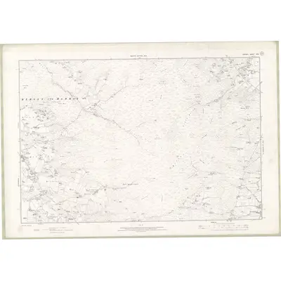 1900 Map of Orkney Sheet XCV, 1903 Print
