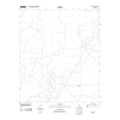 2010 Map of Orla NE, 2010 Print