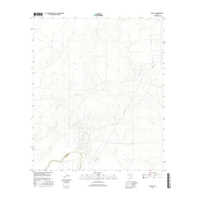 2016 Map of Orla NE, 2016 Print