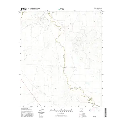 2016 Map of Orla SE, 2016 Print