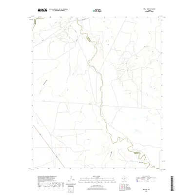 2019 Map of Orla SE, 2019 Print